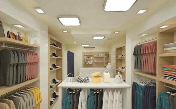 Small Cloth Shop Interior Design Ideas
