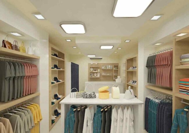 Small Cloth Shop Interior Design Ideas