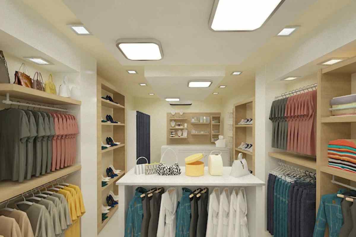 Small Cloth Shop Interior Design Ideas