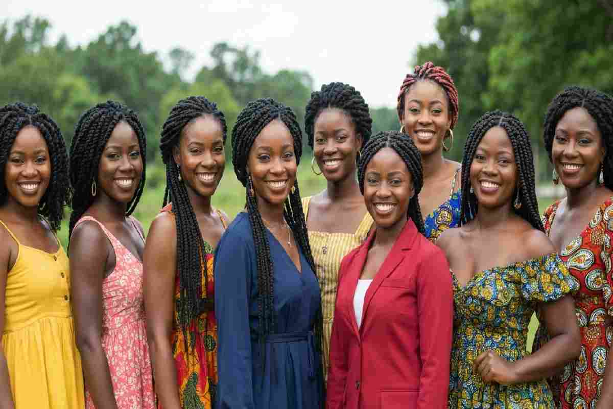 Ghana Weaving Latest Hair Style for Ladies in Nigeria