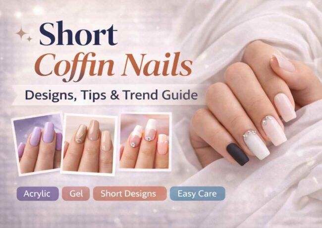 Short Coffin Nails: Trendy, Practical & Stylish Nail Guide