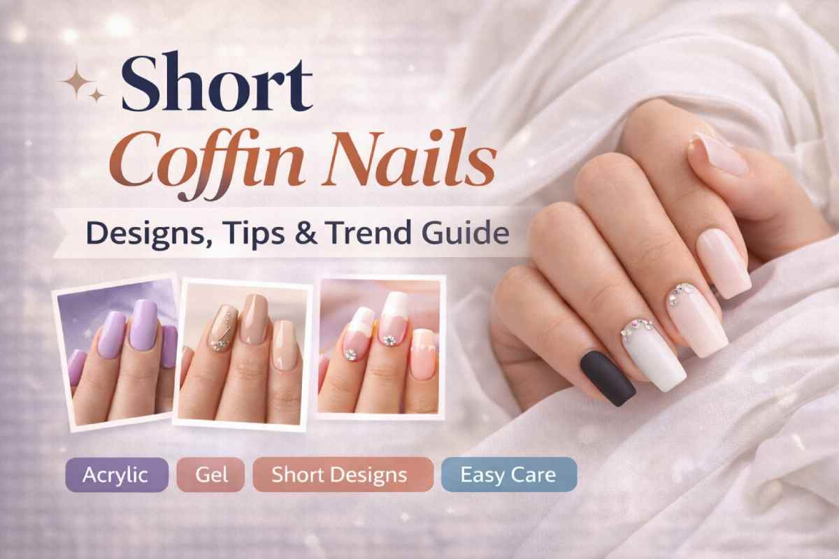 Short Coffin Nails: Trendy, Practical & Stylish Nail Guide