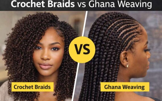 Crochet Braids vs Ghana Weaving: Which Lasts Longer & Saves More Edges?