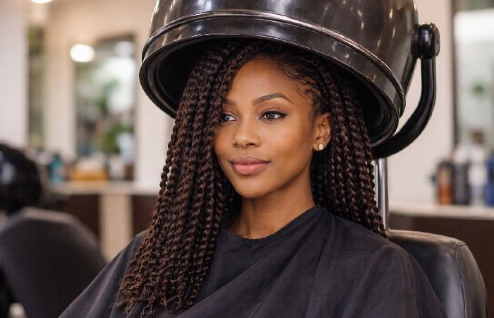 drying twists protective style