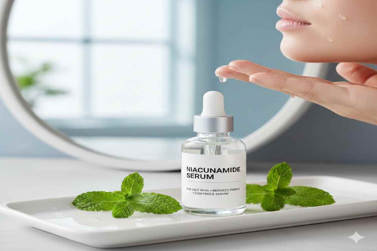 Niacinamide for Oily Skin: Does It Really Control Shine?