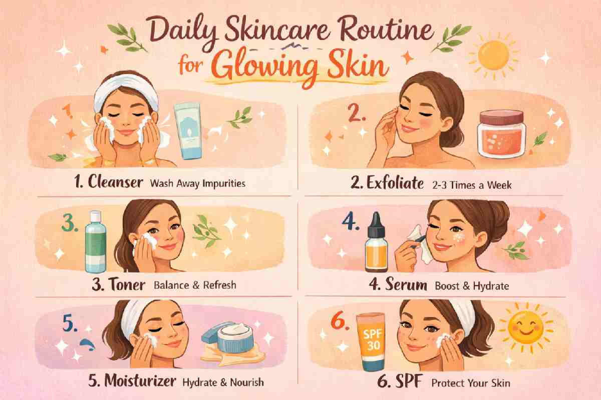 The Perfect Daily Skincare Routine for Glowing Skin – 2026
