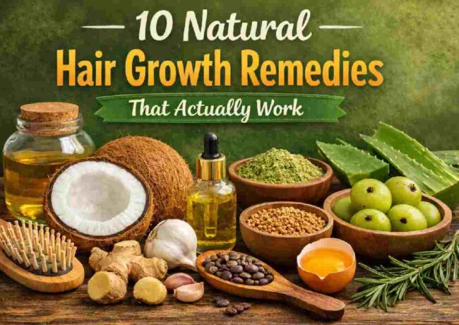 10 Natural Hair Growth Remedies That Actually Work