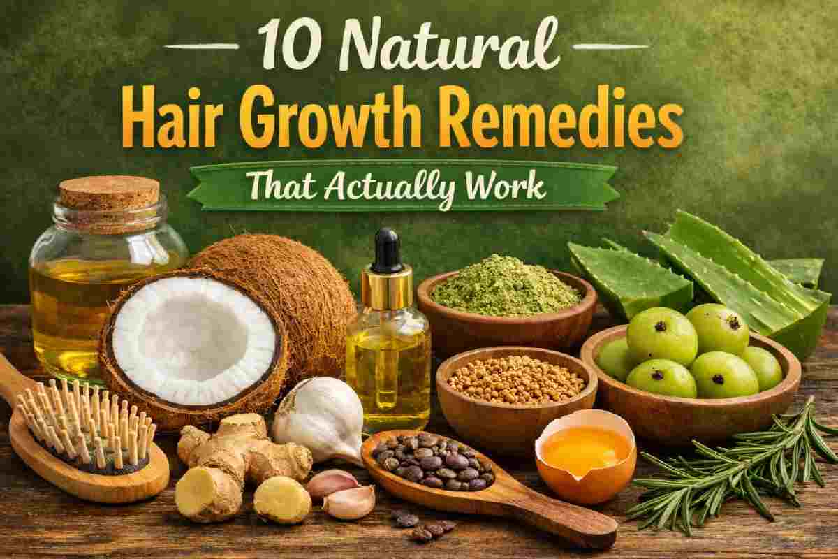 10 Natural Hair Growth Remedies That Actually Work