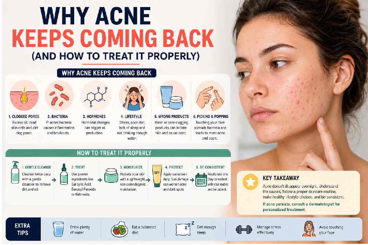 Why Acne Keeps Coming Back (And How to Treat It Properly)